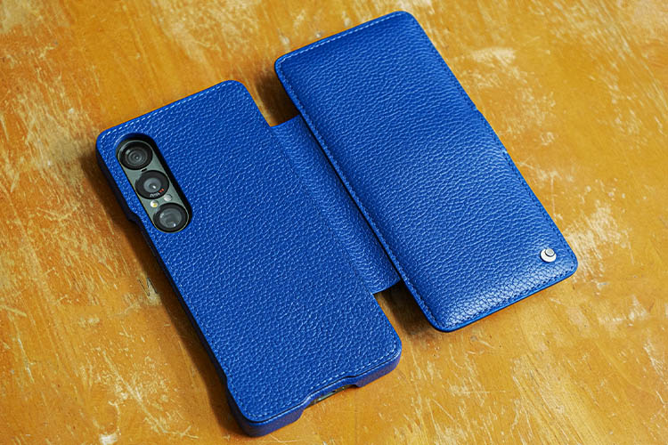 Capa em pele Sony Xperia 1 VII