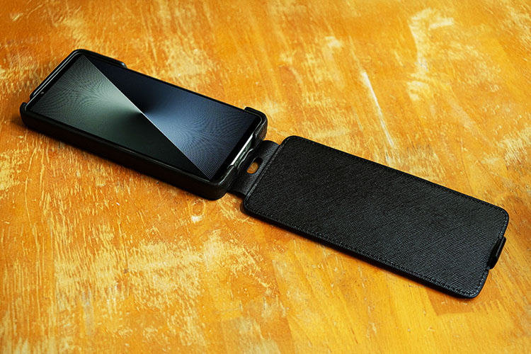 Custodia in pelle Sony Xperia 1 VII