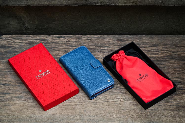 Capa de couro para carteira Fairphone 6