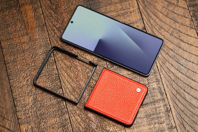 Lederschutzhülle Samsung Galaxy Z Flip7