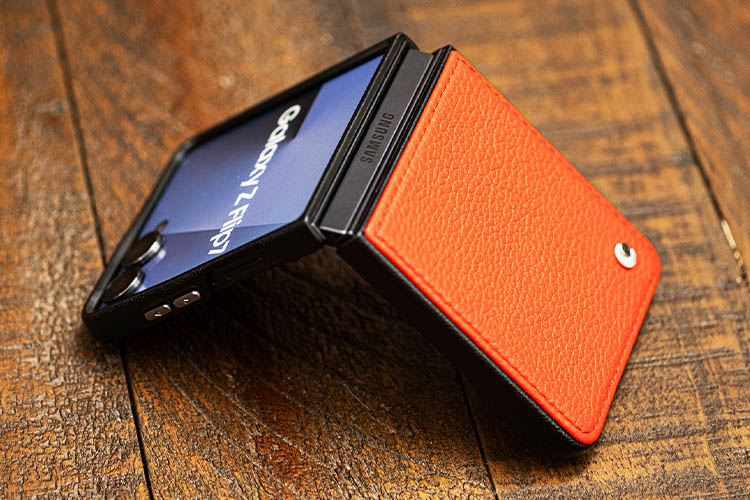 Lederschutzhülle Samsung Galaxy Z Flip7