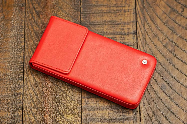 Custodia in pelle con patta Samsung Galaxy Z Fold7