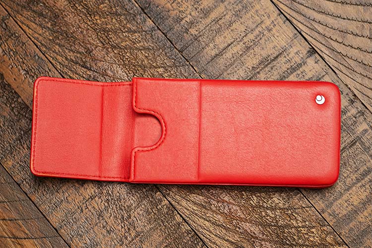 Funda de piel con solapa Samsung Galaxy Z Fold7