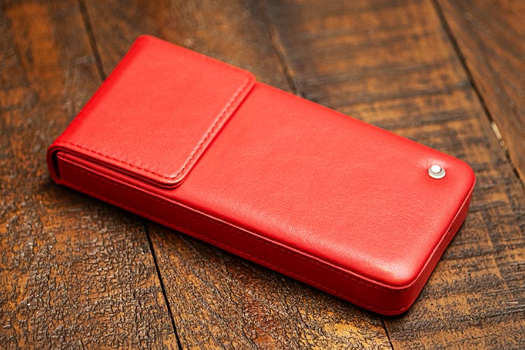 Funda de piel con solapa Samsung Galaxy Z Fold7