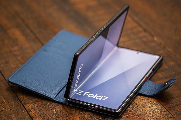 サムスンギャラクシーZ Fold7レザーウォレットケース